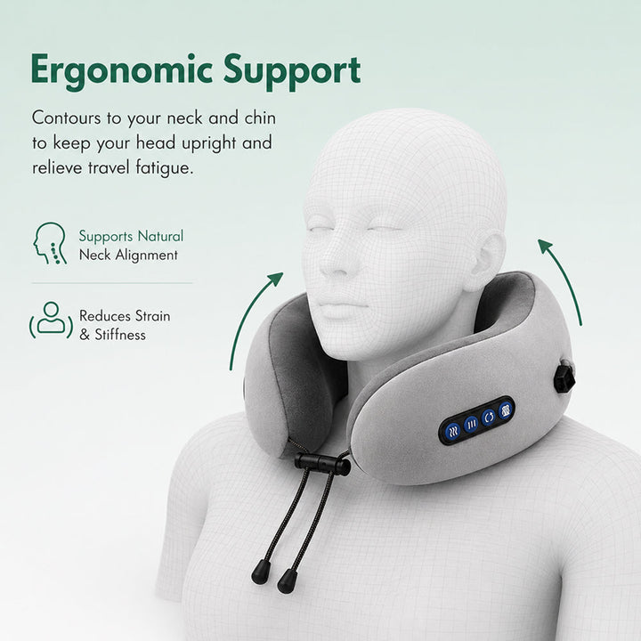 FisioTravel: 3-in-1 Travel Pillow